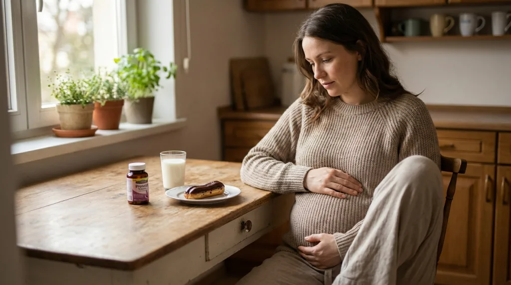 découvrez les risques potentiels de consommer un éclair au chocolat pendant la grossesse et ses effets sur la santé de la maman et du bébé.